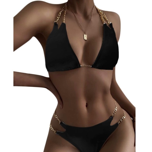 ✦Sexy Triangle 2-Piece Bikini Set✦ - Picture 2 of 5